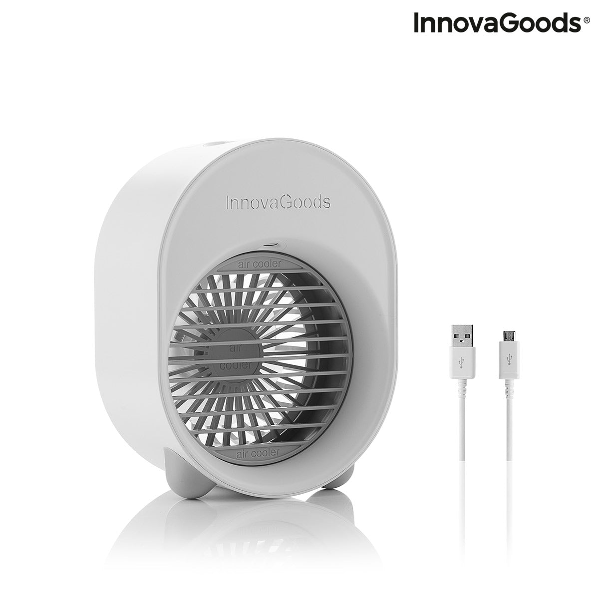 Mini Climatizador Humidificador por Ultrasonidos con LED Koolizer InnovaGoods