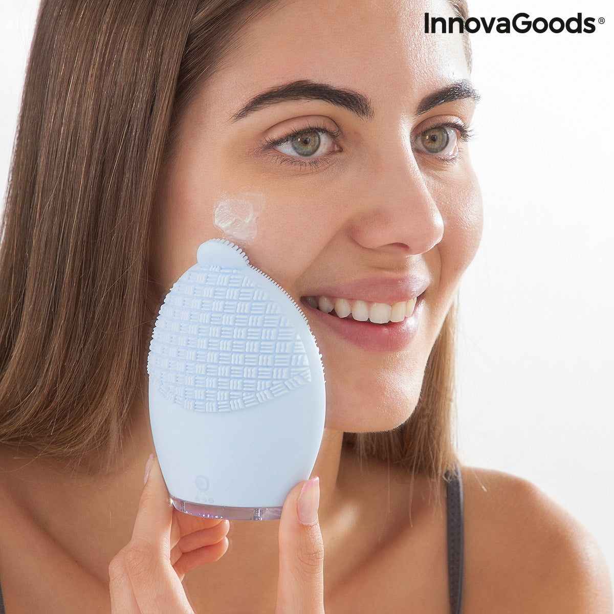 Masajeador Limpiador Facial Recargable Vipur InnovaGoods