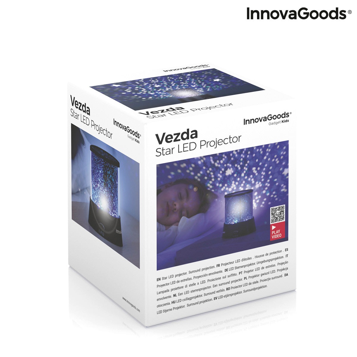 Proyector LED de Estrellas Vezda InnovaGoods