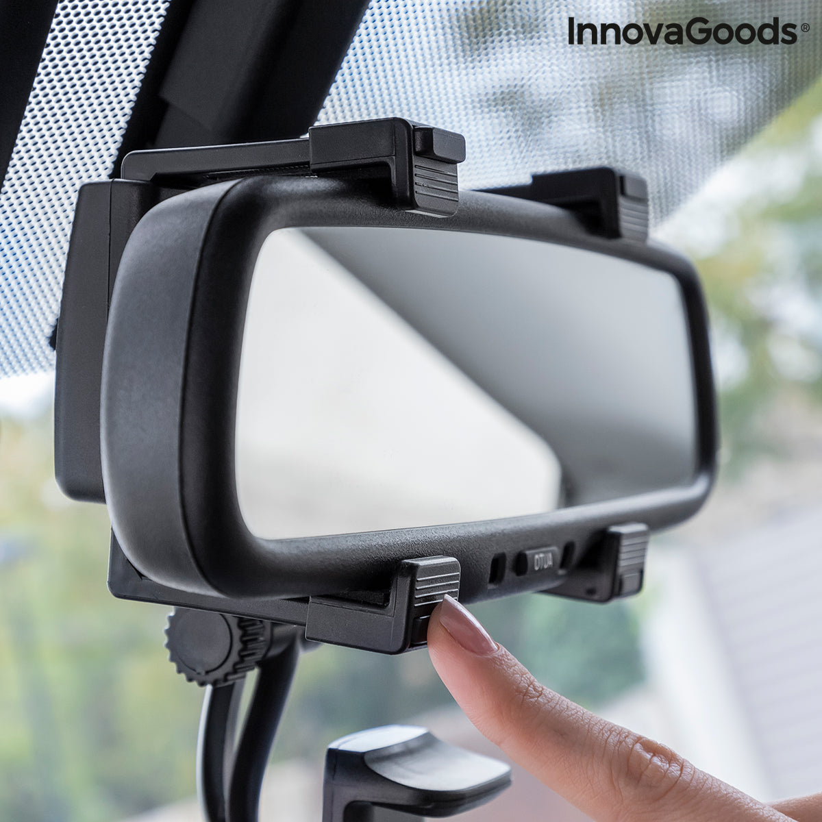 Soporte de Smartphone para Espejo Retrovisor Stropp InnovaGoods