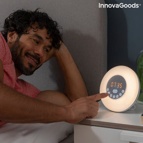 Despertador Amanecer con Altavoz Slockar InnovaGoods