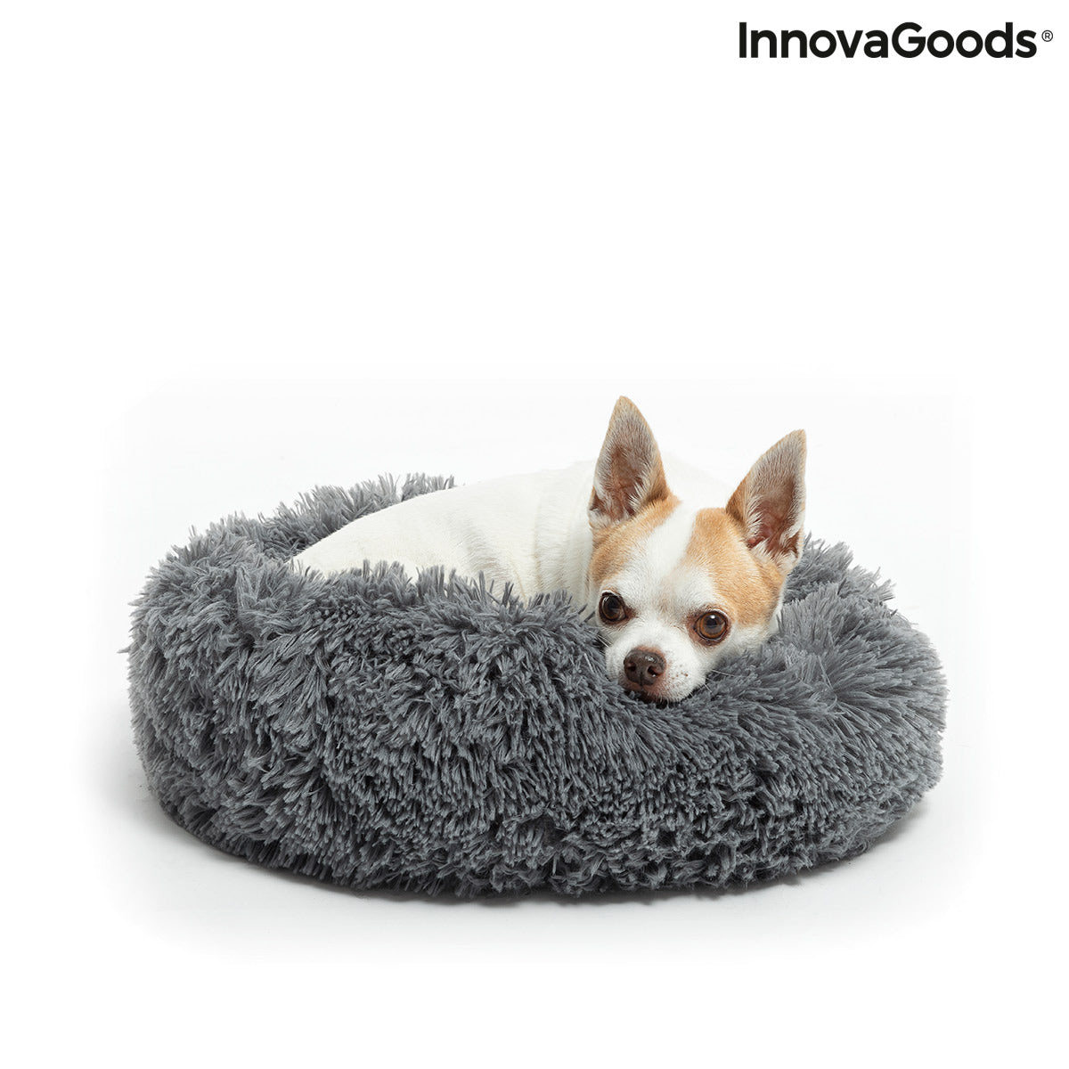 Cama Antiestrés para Mascotas Bepess InnovaGoods Ø 40 cm