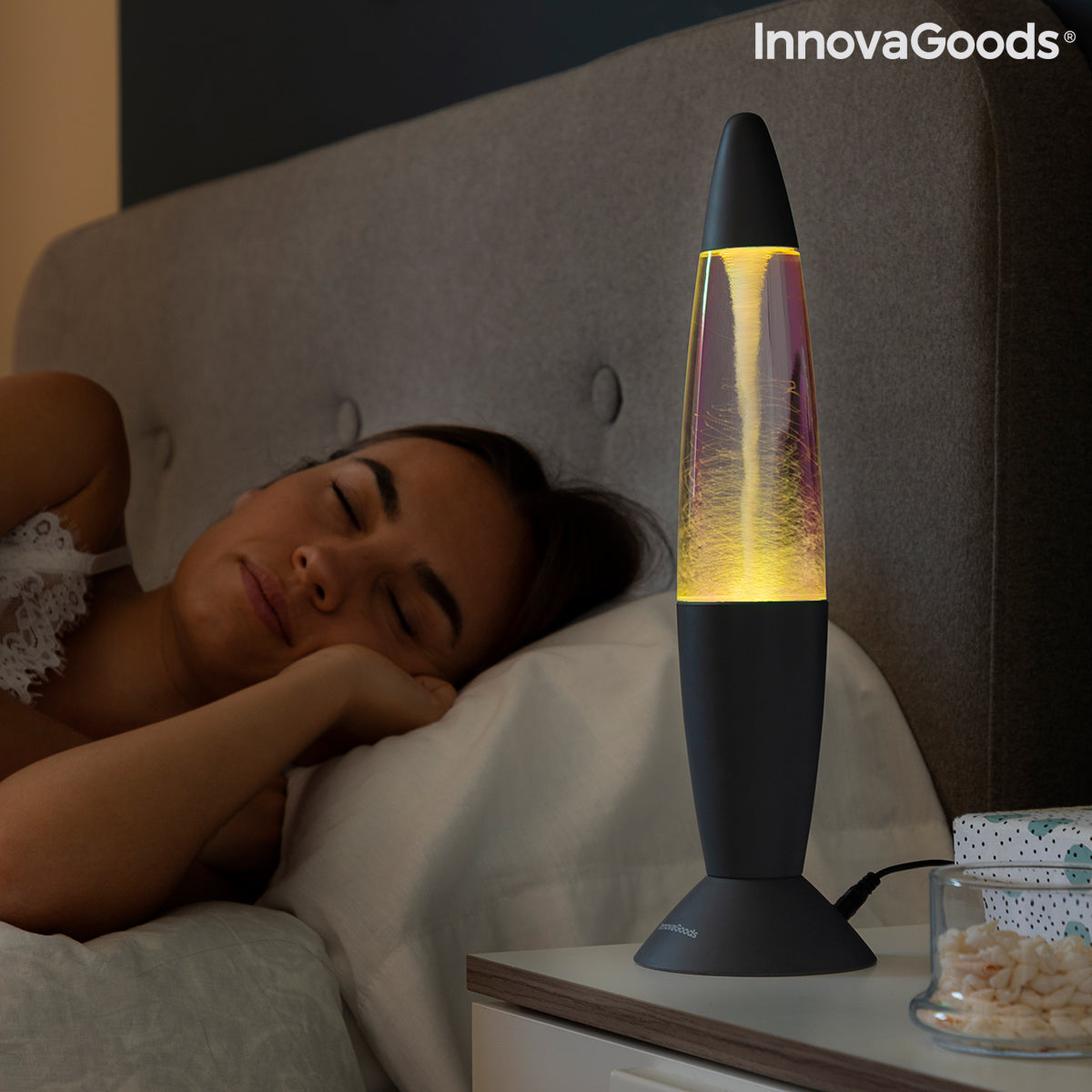 Lámpara de Lava LED Tornado Twamp InnovaGoods