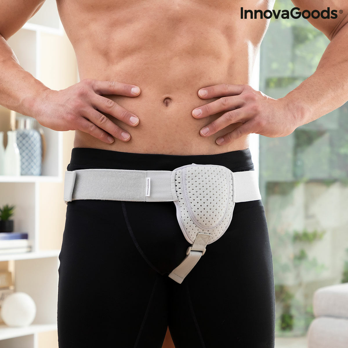 Cinturón de Hernia Inguinal Ajustable Beltia InnovaGoods