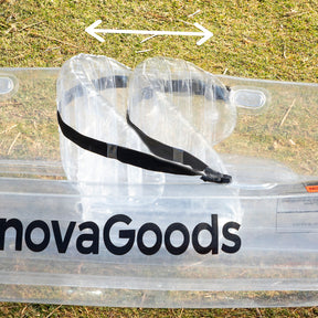 Kayak Hinchable Transparente con Accesorios Paros InnovaGoods 312 cm 2 plazas