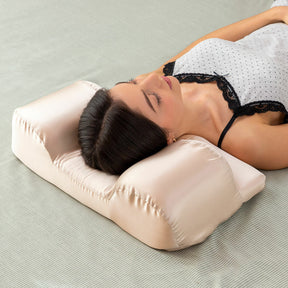 Almohada Cervical Antiarrugas con Funda de Satén Youthlow InnovaGoods 