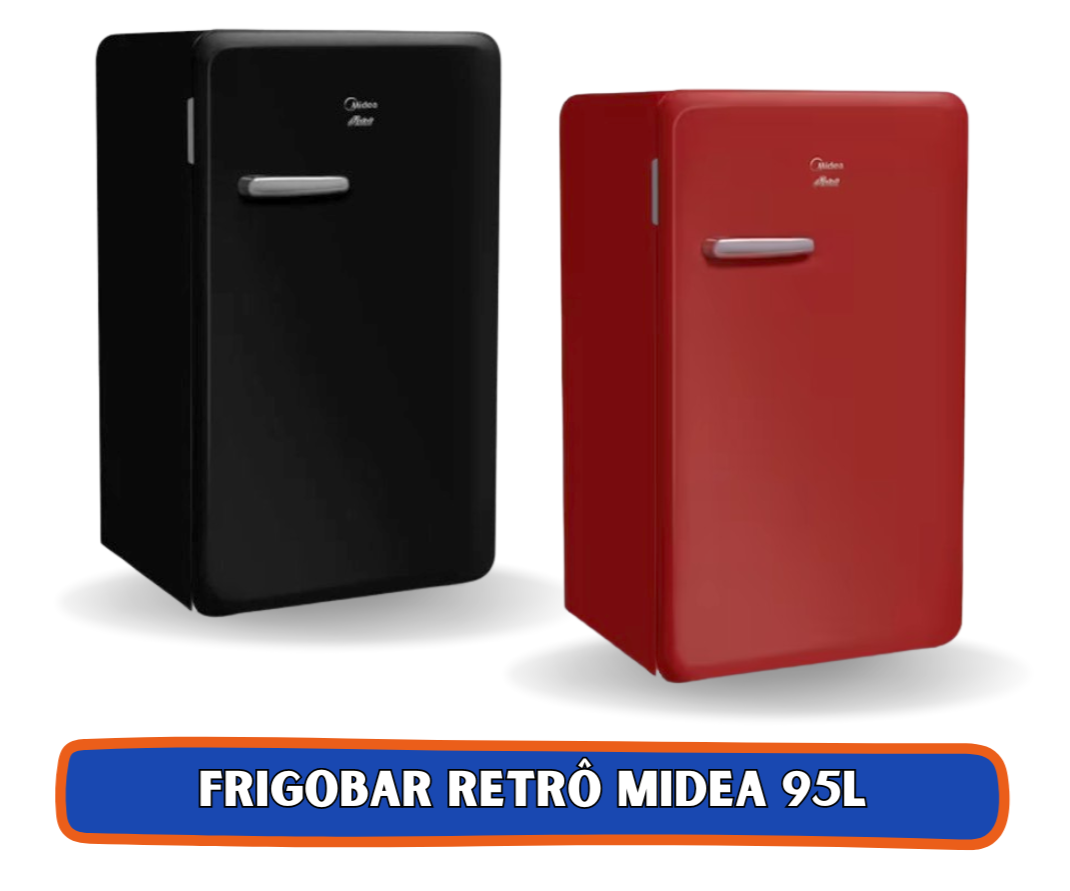 Midea 95 Litros Retrô 127v - Zecker Outlet