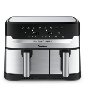 Dual Easy Fry & Grill 8.3 L Inox