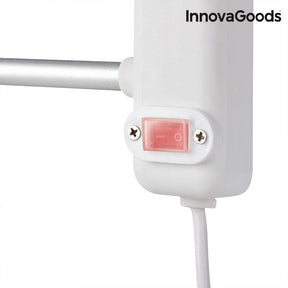 Toallero Eléctrico de Pared InnovaGoods 65W Blanco Gris (5 Barras)