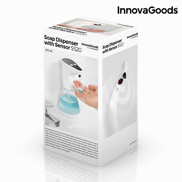 Dispensador de Jabón Automático con Sensor Sensoap InnovaGoods