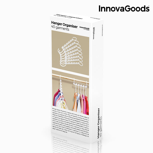 Organizador de Perchas para 40 Regalos InnovaGoods (24 Piezas) 