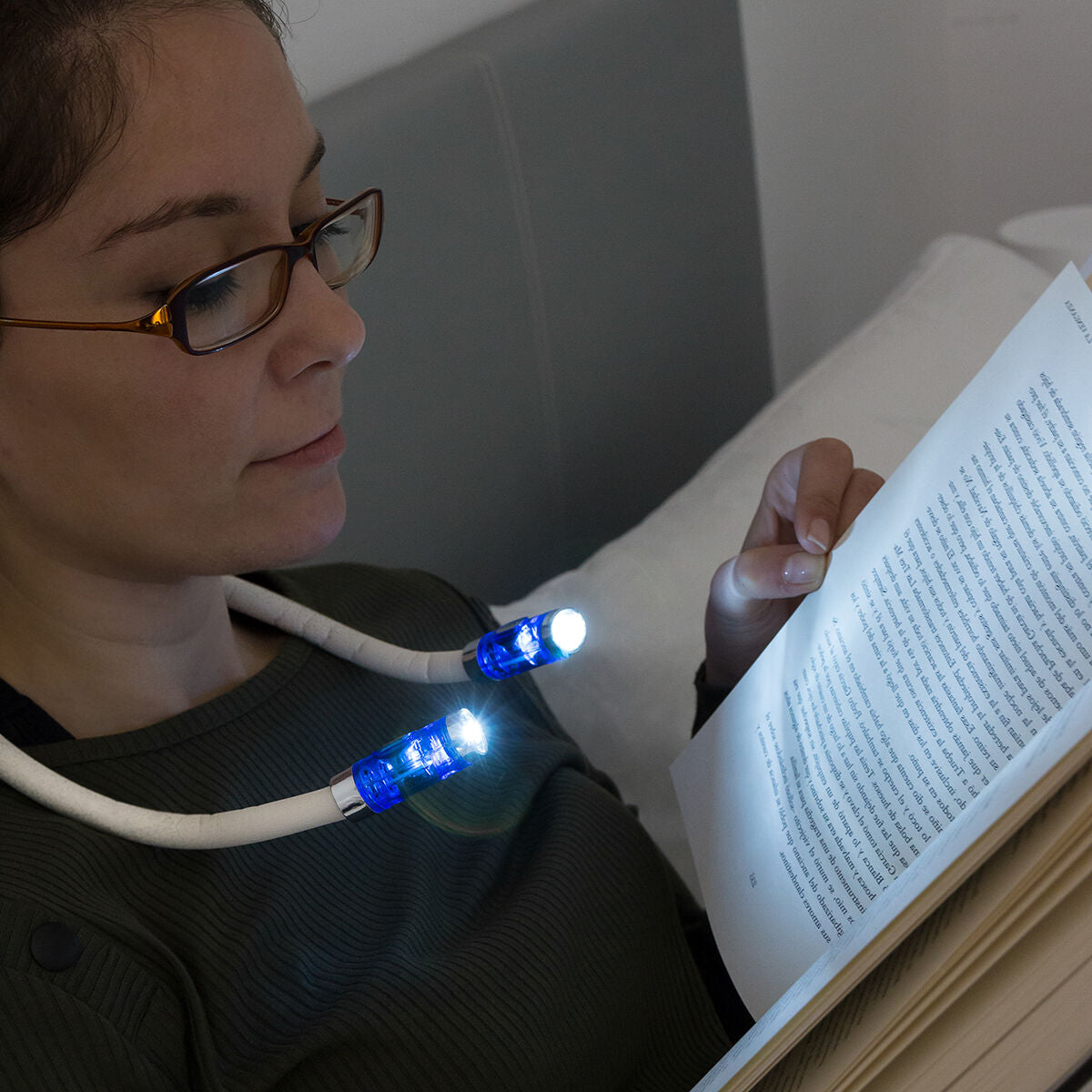 Luz de Lectura LED para Cuello InnovaGoods