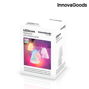 Lámpara Unicornio Multicolor LEDicorn InnovaGoods 