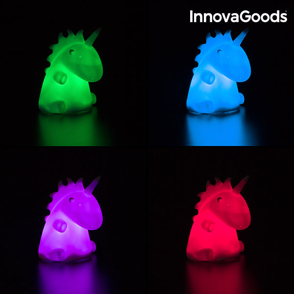 Lámpara Unicornio Multicolor LEDicorn InnovaGoods 