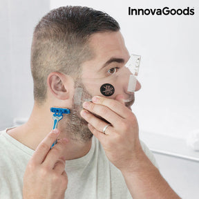 Plantilla para Afeitado de Barba Hipster Barber InnovaGoods