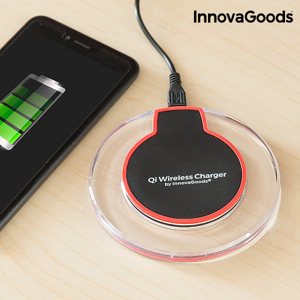 Cargador Inalámbrico para Smartphones Qi InnovaGoods