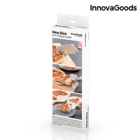 Cortador de Pizza 4 en 1 Nice Slice InnovaGoods