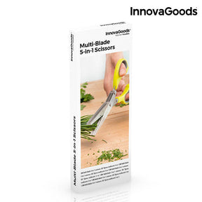 Tijeras de Cocina Multicorte 5 en 1 InnovaGoods