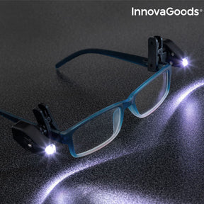 Clip LED para Gafas 360º InnovaGoods (Pack de 2)