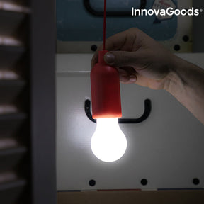 Bombilla LED Portátil con Cordón InnovaGoods