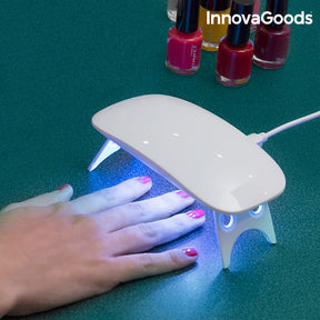 Lámpara para Uñas LED UV Pocket InnovaGoods