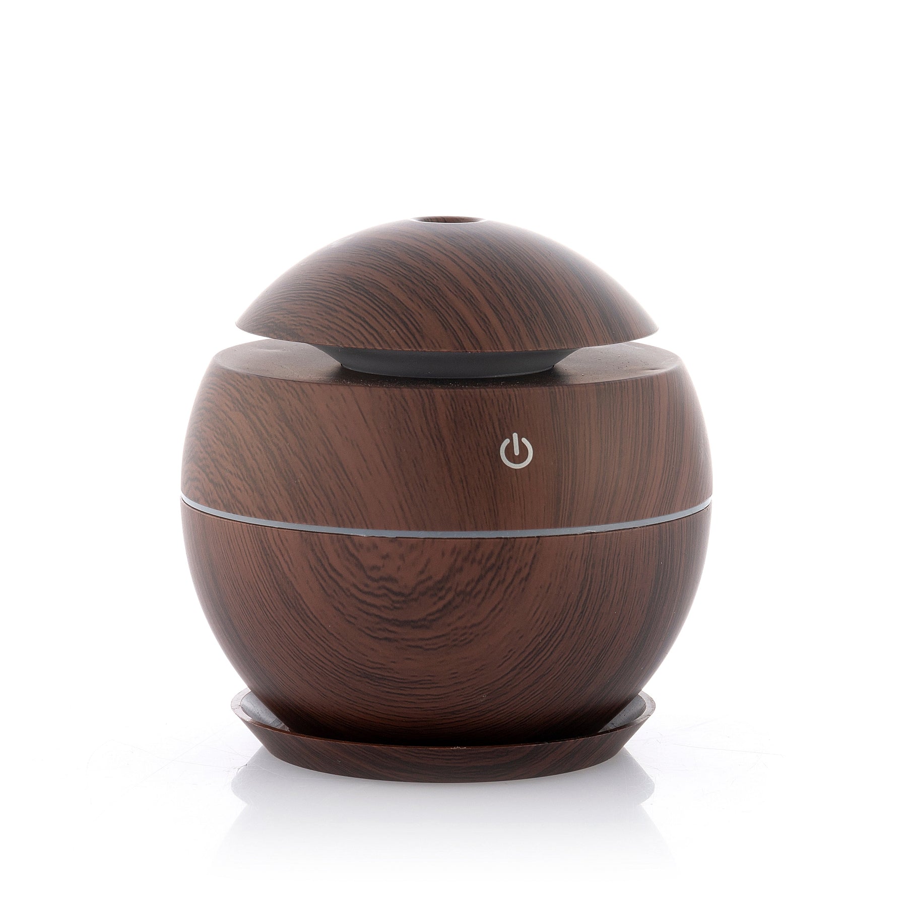 Mini Humidificador Difusor de Aromas Dark Walnut InnovaGoods