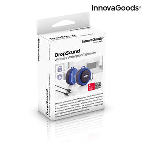 Altavoz Inalámbrico Portátil Waterproof DropSound InnovaGoods