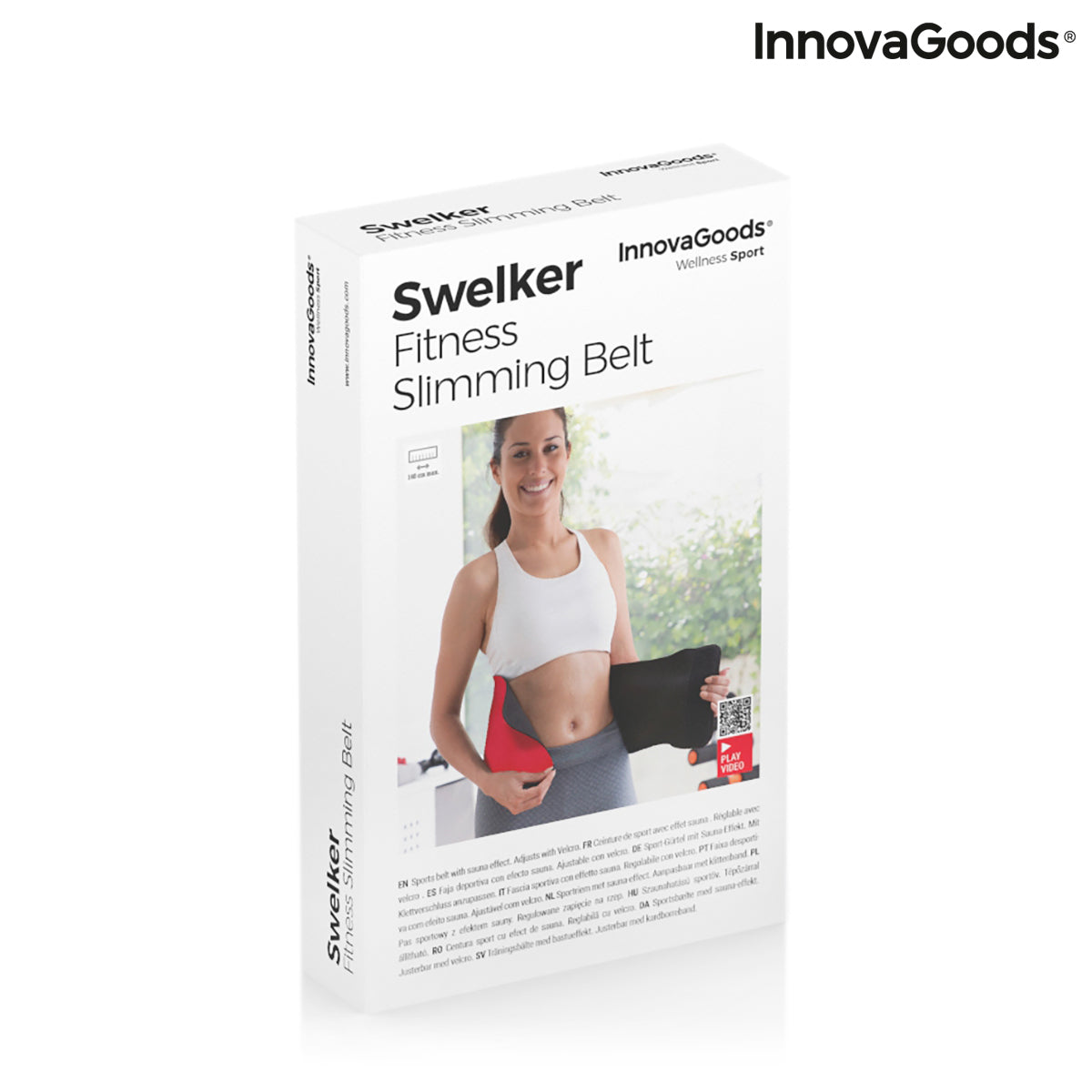 Faja Reductora Deportiva Fitness con Efecto Sauna Swelker InnovaGoods