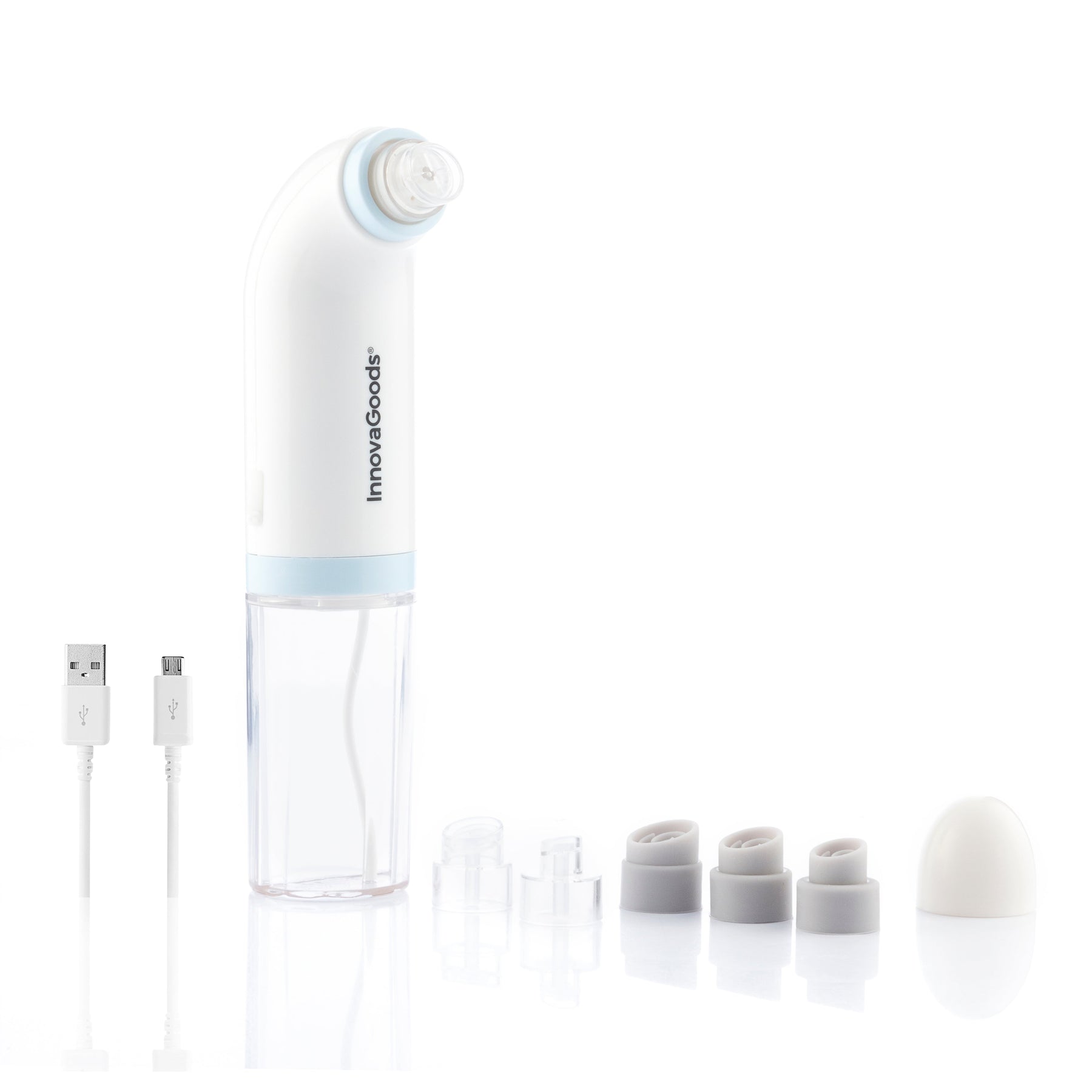 Hyser InnovaGoods Limpiador Facial Recargable Impurezas 