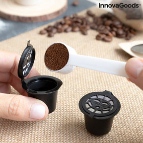 Set de 3 Cápsulas de Café Reutilizables Recoff InnovaGoods