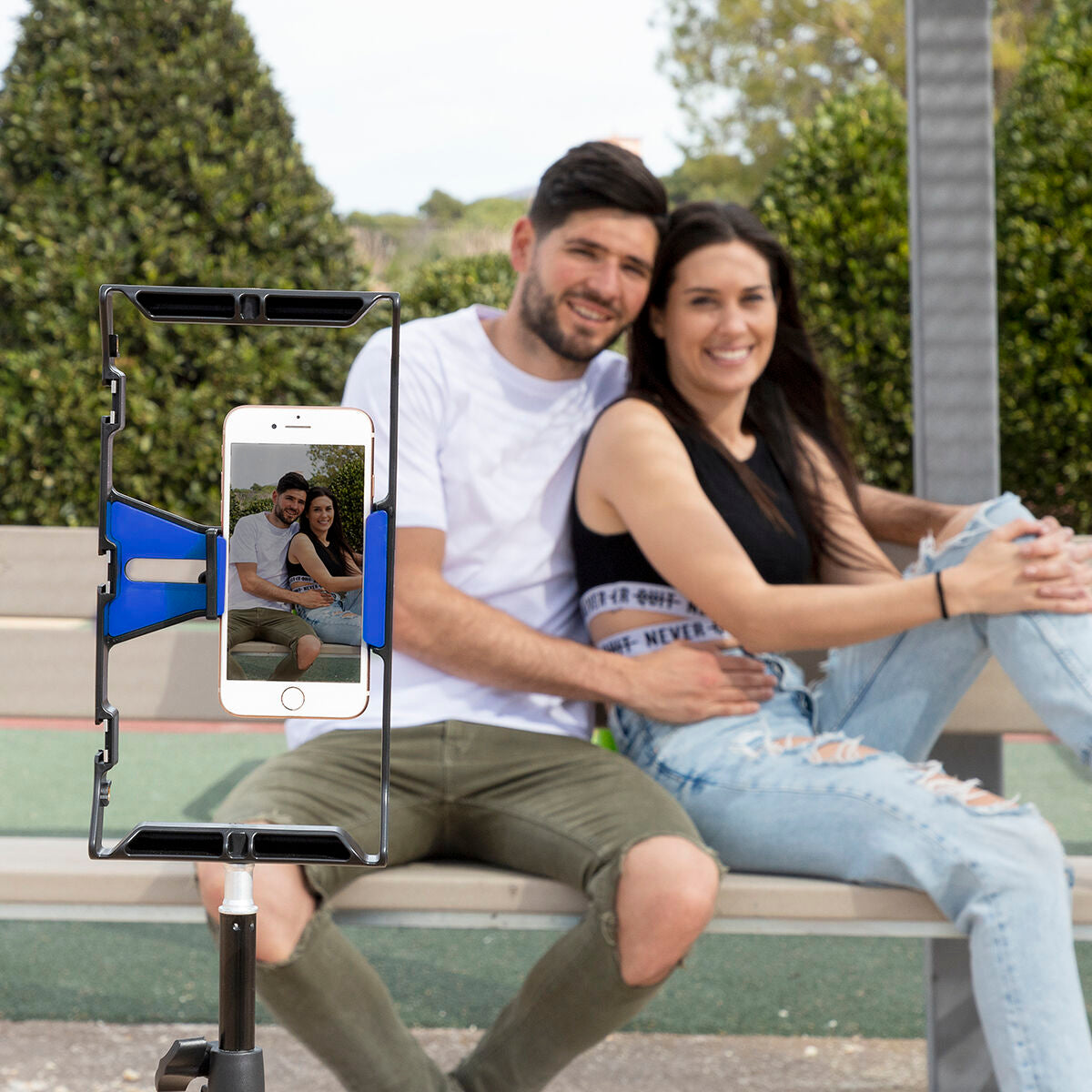 Soporte para Smartphone con Estabilizador Manual Stafect InnovaGoods