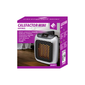 MINI CALENTADOR ELÉCTRICO PORTÁTIL PARA INVERNADERO