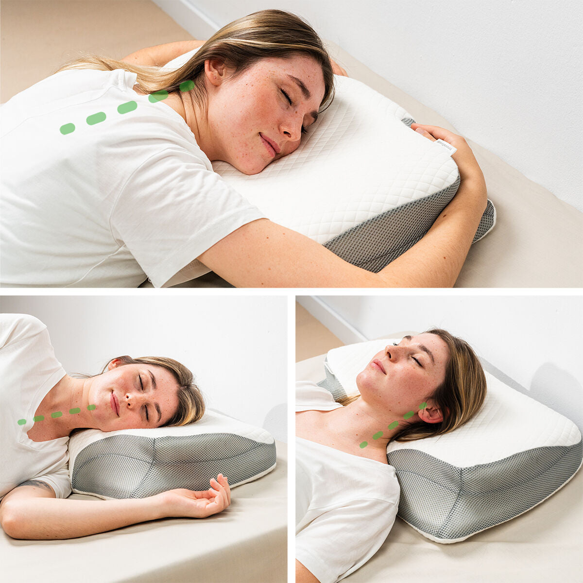 Pilocal InnovaGoods Almohada Cervical Ergonómica 3 en 1 